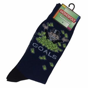Monopoly Banker Goals socks Unisex 6-12